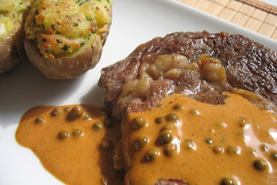 Pfeffersauce passend zum Steak
