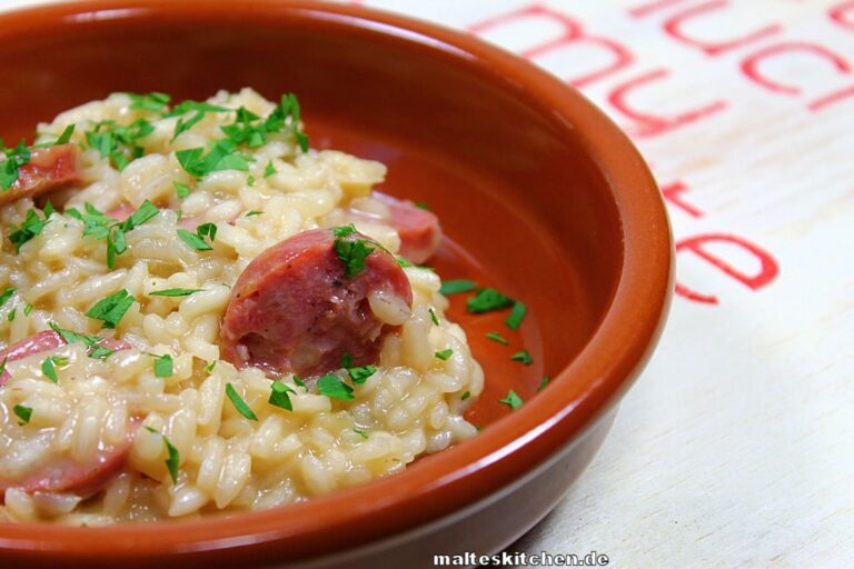 Risotto mit Salsiccia