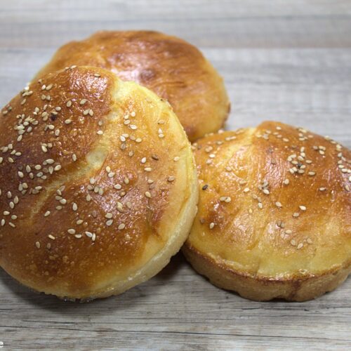 Brioche Burger Buns zum Nachbacken