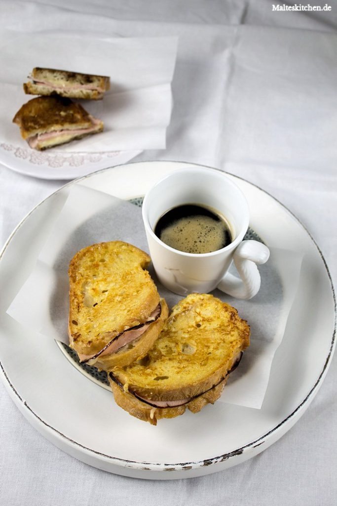 French Toast Mit Schinken Und Käse