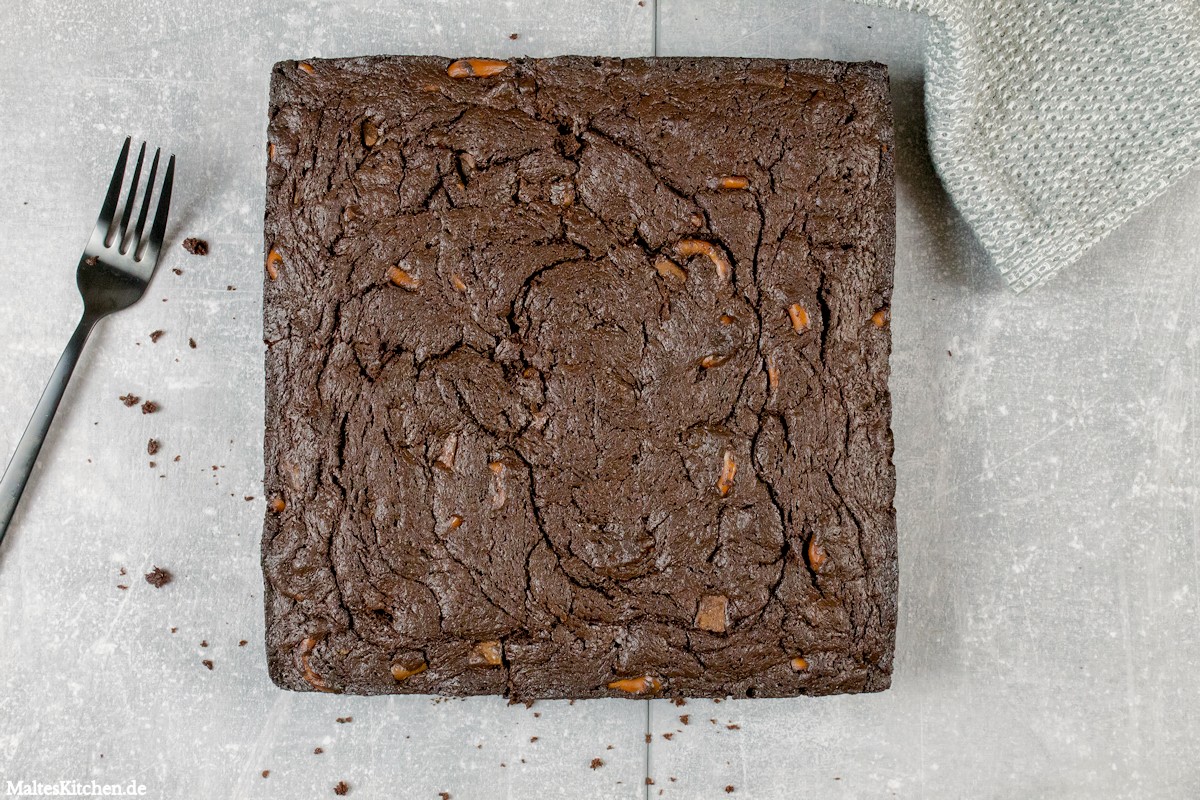 Rezept für einen Schokoladen-Brownie