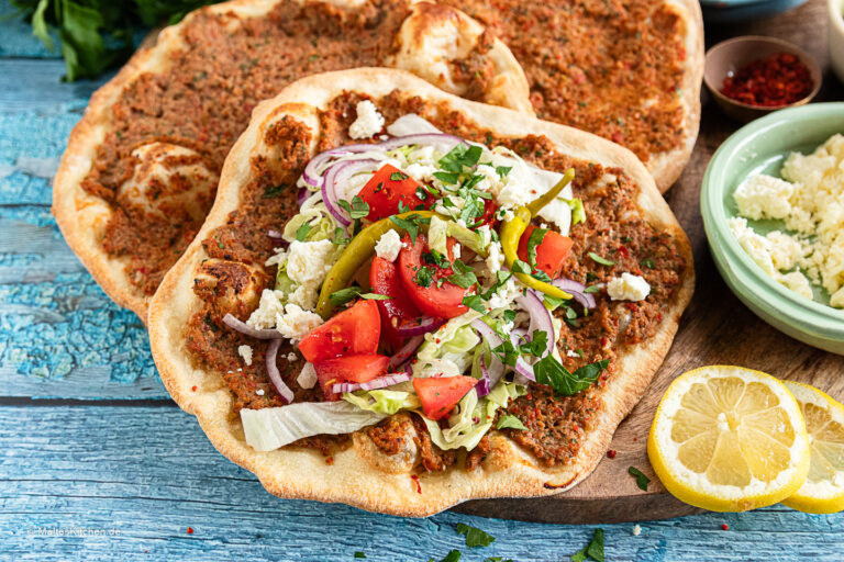 Rezept für Lahmacun - türkische Pizza