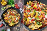 Rezept Nachopfanne mit Hackfleisch, Kidneybohnen, Mais und Käse