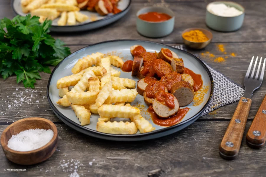 Schneller Curryketchup - würzig, fruchtig und lecker.