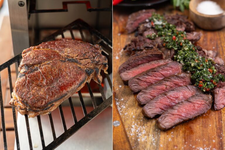 Rib-Eye-Steak vom Beefer | mit Chimichurri