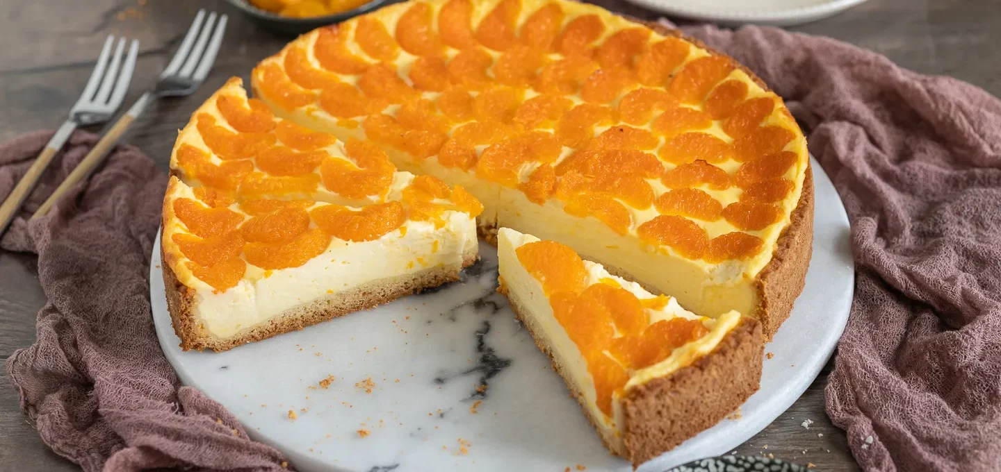 Mandarinen-Schmand-Kuchen von Oma