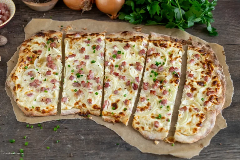 Elsässer Flammkuchen Rezept