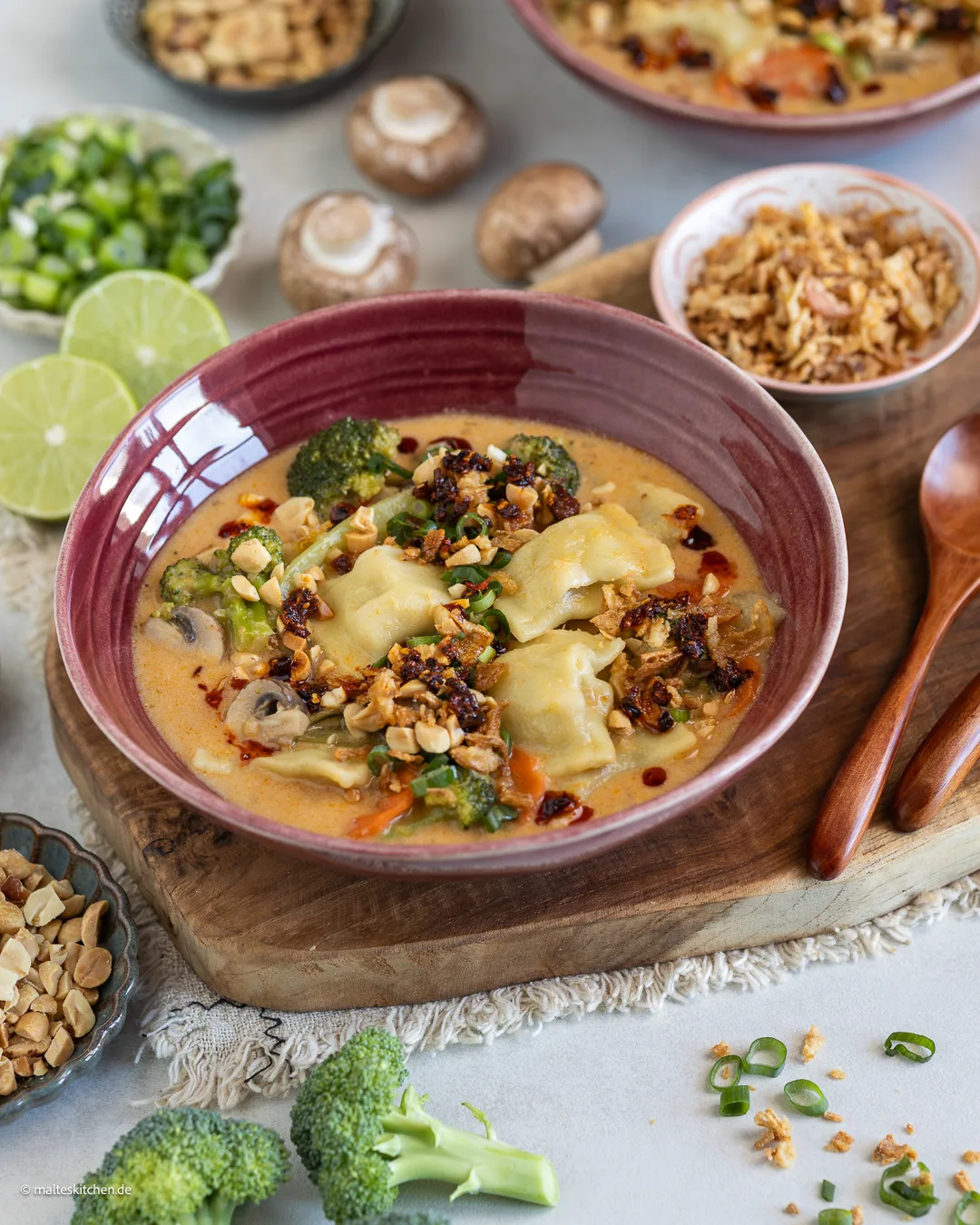 Soupe asiatique Maultaschen
