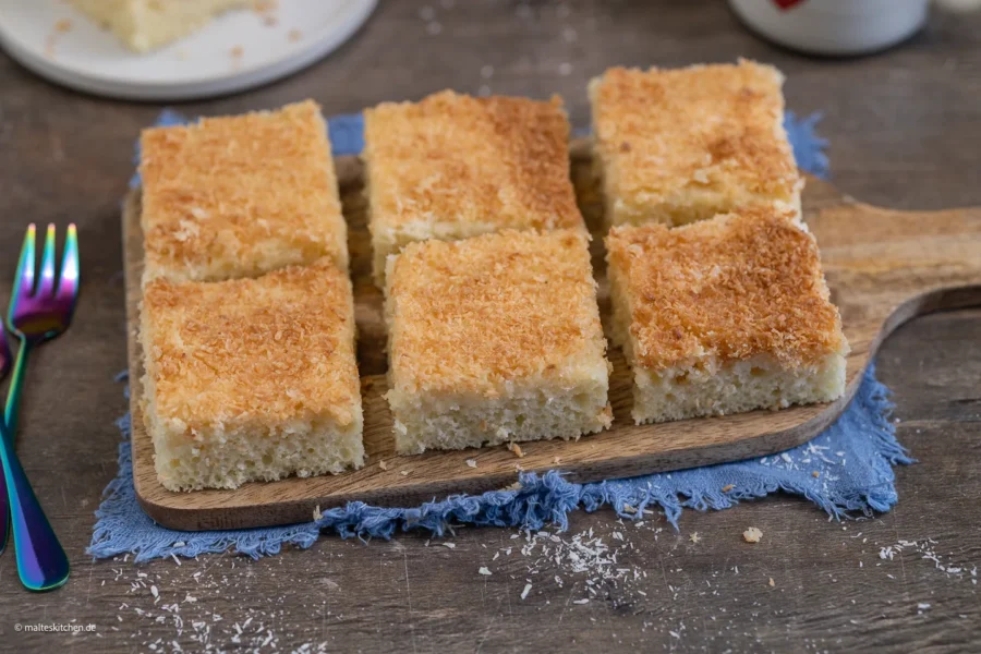 Buttermilchkuchen mit Kokos