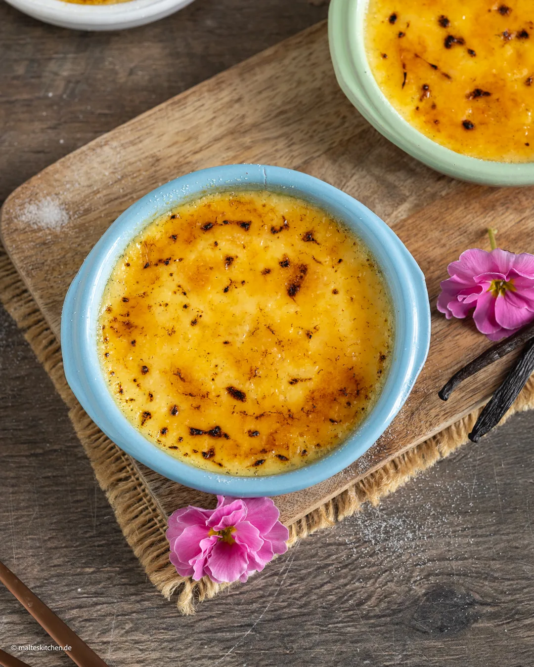 Crème brûlée maison