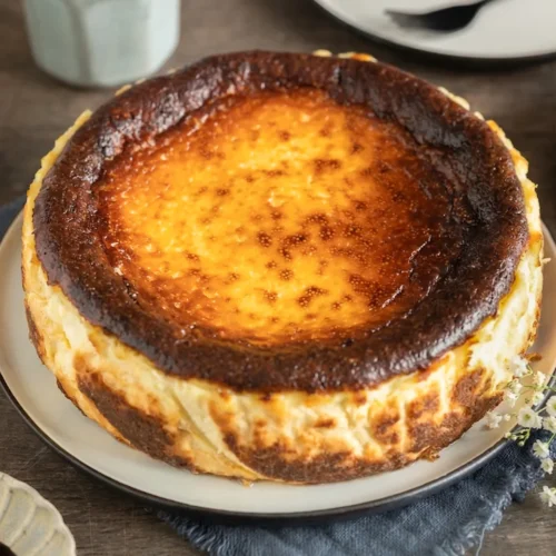 Cremiger San Sebastian Cheesecake