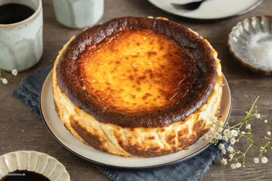 Cremiger San Sebastian Cheesecake