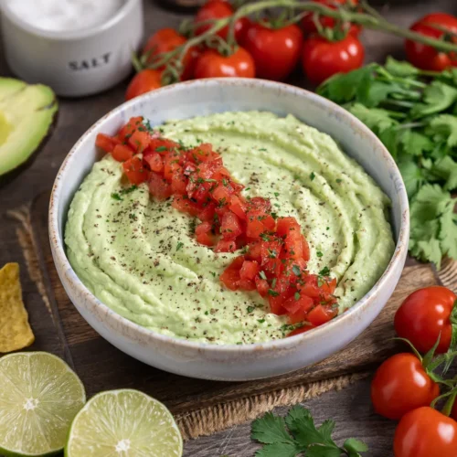 Avocadocreme mit Frischkäse