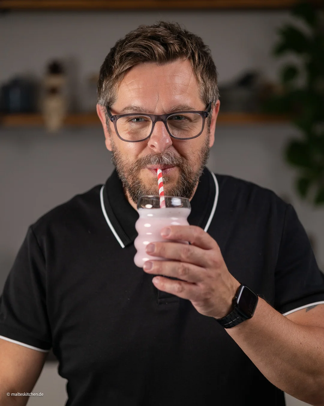 Ich liebe Erdbeermilch