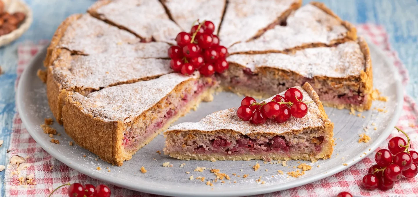 Omas Johannisbeerkuchen mit Baiser