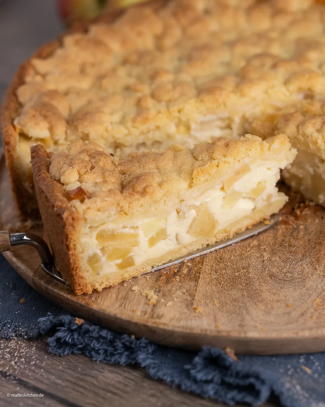 Super leckerer Kuchen mit Äpfeln