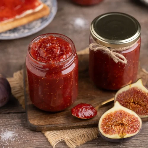 Feigenmarmelade mit Orange