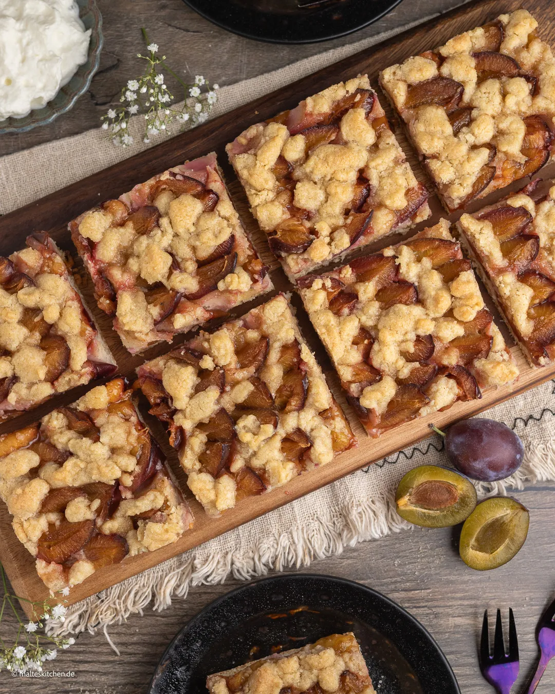 Zwetschgendatschi mit Streusel
