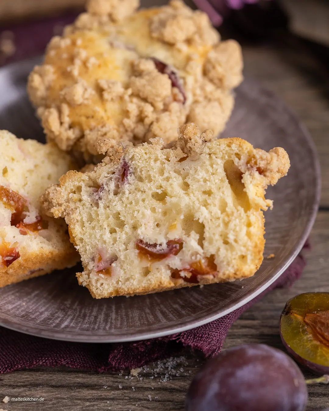Zwetschgenmuffins