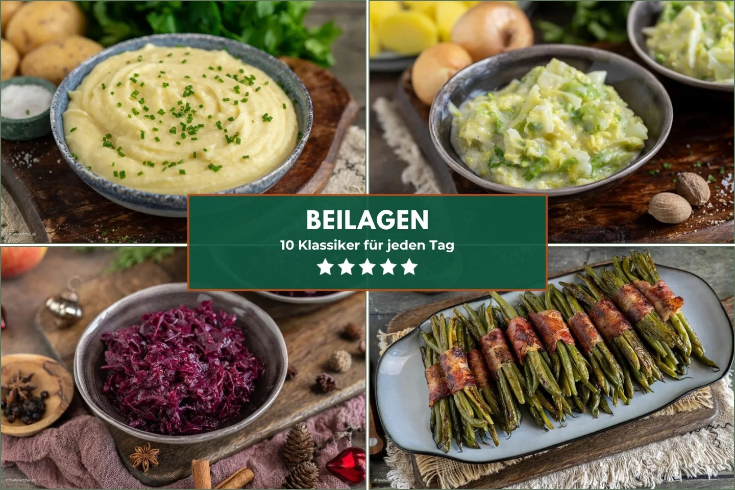 Leckere Beilagen: 10 Klassiker von Rahmirsing bis Rotkohl