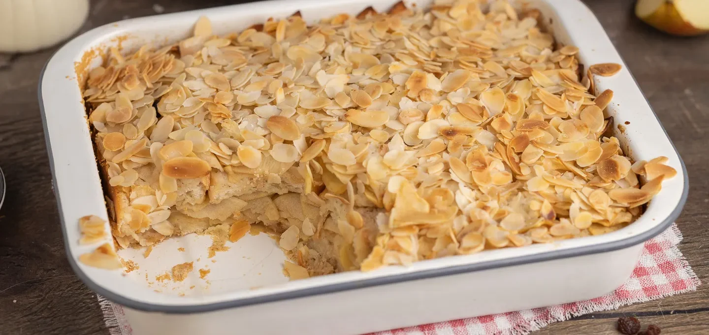 Ofenschlupfer mit Äpfeln